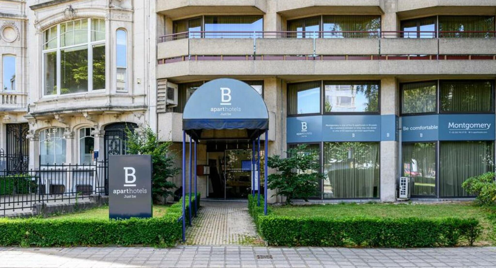 B-Aparthotel Montgomery Bryssel Exteriör bild